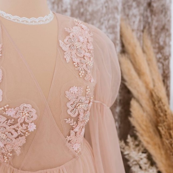 💕NWOT Pink Dolce Vita Dress -Memory Lane Homewaer - L 💕 - Picture 7 of 15